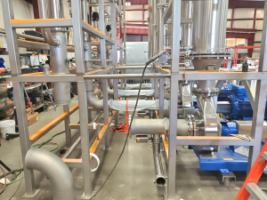 Stainless Fabricated Frame for Pharmaceutical Industry