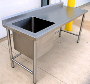 Stainless Sink and Counter