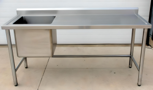 Stainless Steel Sink and Counter View 2