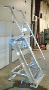 Stainless Steel Portable Step Ladder