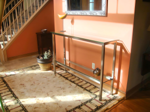 Stainless Steel Endtable